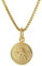 trendor Kinder-Anhänger Gold 333 Schutzengel mit vergoldeter Silberkette 41201-40 40 cm