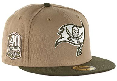 New Era 59Fifty Cap - SIDEPATCH Tampa Bay Buccaneers - 7 1/2