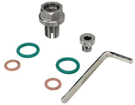 Selbstschneidendes Ölwannen-Gewindereparaturset, übergroße Piggyback-Ablassschraube, für das Auto (M14.1-1.5x15mm)