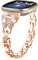 Gimuk Armbänder kompatibel mit Fitbit Versa 4/Sense 2 Armband für Frauen, Metall-Edelstahl-Armband, verstellbar, Bling Diamant, Ersatzarmband für Fitbit Versa 3/Sense, Small / Large, Metall