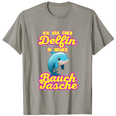 Delphin in My Belly Bag Honky Party Outfit Mall Isi T-Shirt