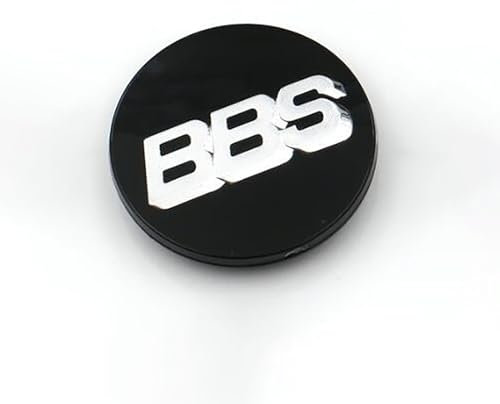 Auto-Nabenkappen, Felgen-Emblem, Radnabenkappen für BBS 70mm, staubdicht, wasserdicht, verschleißfest, rostfrei, Nabenkappen, Auto-Außenzubehör,A