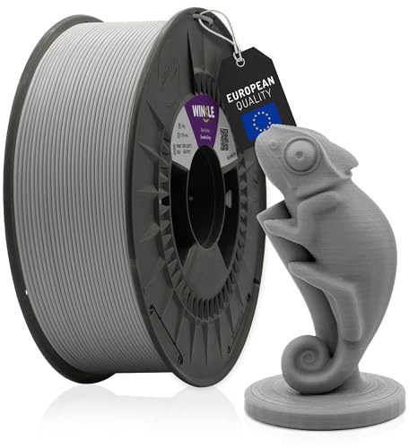 WINKLE PLA Matte Filament 1.75mm Rauchgrau 1kg, 3D Drucker Filament