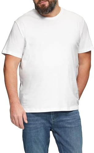 V-Neck T-Shirt mit Logo-Detail
