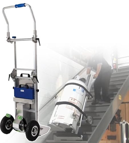 Elektrische Treppensteiger-Sackkarren, Treppensteiger-Lift 200 Kg Maximallast, Hochleistungs-Sackkarren Mit Motorantrieb Zum Bewegen Von MöBeln Auf Treppen