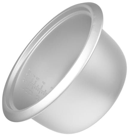 MOLUCKFU Reiskocher Ersatztopf Für Reiskocher Großes Fassungsvermögen Aluminium-innenfutter Leicht Zu Reinigen Robust