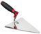 Dreieckskelle maurerkelle klein oder groß 140 160 180 200 mm Edelstahl Maurerkelle Rostfrei Berliner Form mit Softgriff (180mm)