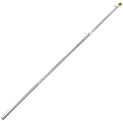 STOBOK Flaggenmast Fahnenmast Outdoor Rotationsfahnenmast Professioneller Flaggenhalter Rostfreier 3 Meter Einstellbar Für Garten Und Hof