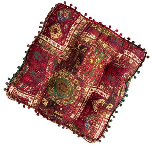 Sitzkissen Outdoor mit Griff Bodenkissen Boho Kissen Quadratisch 40x40 Sitzkissen Rund 55cm Sofakissen MöBel Kissen Filz Sesselauflagen Sitzerhöhung Groß Bürostuhl Sitzbankkissen(277,40x40 x6cm 16x16