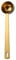 5ml Measuring Spoon for Powder Gold Stainless Steel Collagen Supplements Scoop Long Handle Tablespoon Scoop for Coffee, Protein Powder, Milk Powder, Loose Tea, Sugar, Flour