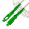 TECHZOCO Cable fibra óptica para router, Latiguillo FTTH, Cable SC/APC a SC/APC, OS2 Monomodo Simplex 9/125um LSZH, Compatible con Orange, Masmovil, Yoigo, Movistar, Vodafone y Jazztel, 10 Metros