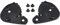 Nexo Mecanismo de visera con tornillos para casco integral Comfort – 2 piezas