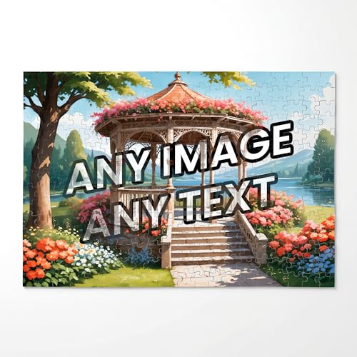 Personalised Photo Jigsaw Puzzle - Custom 300 Pieces A3 sized Paper Puzzle for Kids & Adults, Unique Gift for Any Occasion