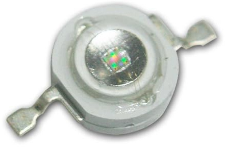 world-trading-net - 5er Set Highpower LED 1W grün, Typ WTN-1W-75g, superhell, ohne Platine, breiter Abstrahlwinkel