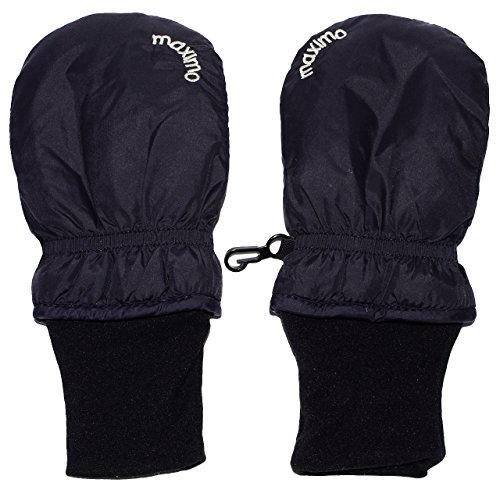 alles-meine.de GmbH Handschuhe/Fausthandschuhe - BLAU - Baby - Größe: 9 bis 18 Monate - mit langem Baumwolle Schaft - wasserdicht + atmungsaktiv - leicht anzuziehen - Fäust..