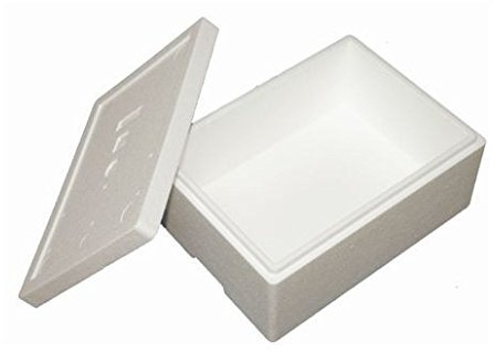 Garnelio Premium Styroporbox/Isolierbox - 345x245x126mm (10,5l) - Gr. 6