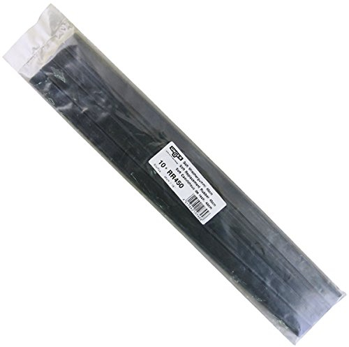 Unger RR450 Pro Wischergummi, Soft, Schwarz, 45cm Größe, 10 Stück