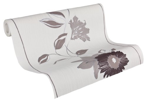 Livingwalls 912831 Daniel Hechter 2 Mustertapete, braun/creme/metallic