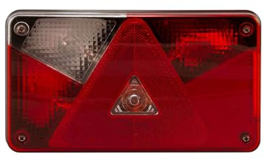 Bünte Aspöck Multipoint 5 V Anhänger Rückleuchte Links mit NSL Nebelschlussleuchte 8-polig Mehrfunktionsleuchte 24-8750-007