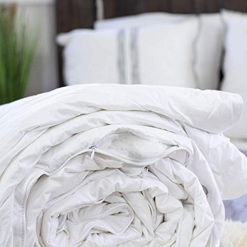 Silk Bedding Direct. Luxus Handgefertigte Bettdecke Mit Langfaser Maulbeerseiden Füllung. Sommergewicht. Einzel (GB), 200cm x 140cm. Zertifizierung, Oeko-TEX®