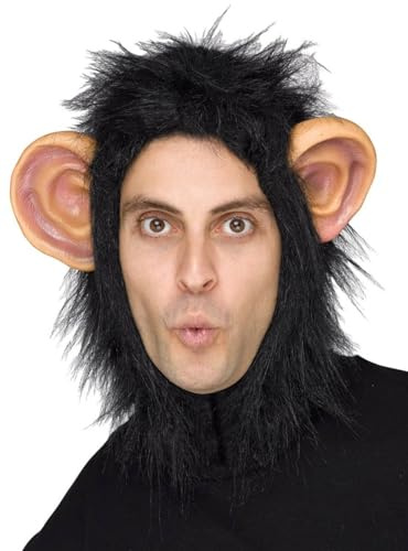 Fun World Affengesicht Maske Chimp Man Schimpanse