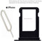 Tiroir Carte Nano sim pour Apple iPhone 7 Noir de Jais - clé pin