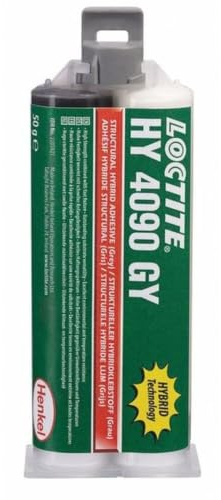 LOCTITE HY 4090 Hybrid-Klebstoff, Strukturkleber, Paste, grau, 50 g Kartusche