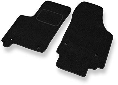 Mossa - Fußmatten Auto kompatibel mit Opel Meriva A (2002-2010) - schwarz Automatten Autoteppiche 2