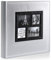 Benjia Fotoalbum, 1000 Taschen, extra groß, Ledereinband, Einsteckalbum, Hochzeitsfotoalben, für 1000 Fotos im Format 10 x 15 cm, Silber