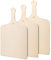 G.a HOMEFAVOR Pala per Pizza Paletta per Pizza in Legno,Tagliere Legno Pane e Pizza 42 x 30cm (Confezione da 3)