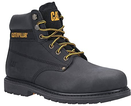 Caterpillar Powerplant S3 Mens Safety Boots Black 8 UK