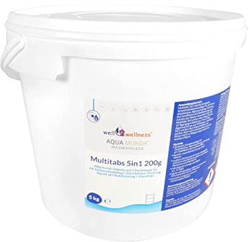 Aqua Munda Wasserpflege Premium Pool Multitabs 5in1 200g 5kg