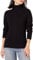 Amazon Essentials Women's Fisherman Cable Roll-Neck Jumper (Available in Plus Size), Black, XXL Plus