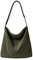 KALIDI Damen Cord-Tragetasche mit Reißverschluss, lässige Handtasche, große Kapazität, Schultertasche mit Taschen, Crossbody Armeegrün, Large