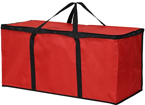Totò Piccinni BORSA per Albero di Natale fino a 210 o Decorazioni Natalizie, Resistente e Impermeabile (Media 82x39x36 cm)