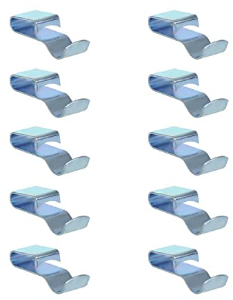 Preiswert&Gut 10 x Kabelschelle & Kabelhalter – 43x12 mm Chassisklemme für Kabel bis 8 mm – robuste Klemmschellen für PKW, LKW, Caravan, Werkstatt und Outdoor-Einsatz