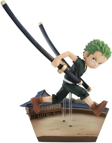Megahouse - One Piece Gem Ser Roronoa Zoro Run Run Run Figur (Netz)