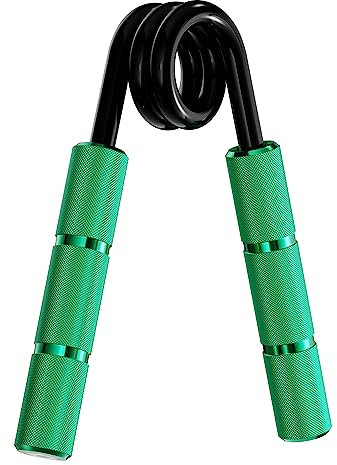 RPM Power PowerGripper Metall Handmuskeltrainer - (50lbs - 400lbs) für das Training von Griffen, Handgelenken und Armen (Grün 400lbs)