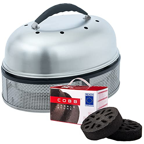 Cobb Grill Supreme Deluxe 2.0 Holzkohlegrill - inkl. 1x Cobble Stones 6er