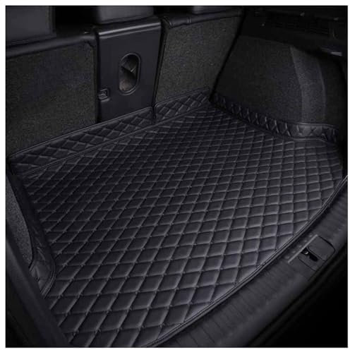 LEFEDA Leder Auto Kofferraummatte, für SEAT Cupra Ateca KH7 2016~2023 5seat Antirutsch Wasserdicht Kratzfest Kofferraumwanne Schutzmatte Interieur ZubehöR,A
