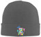 JCAKES Bear Graffiti Strickmütze Beanie Mütze Herren Wintermützen für Männer Herren Beanie Mütze Beanie Hüte für Frauen Wintermützen für Damen Damen Hüte & Mützen Damen Wintermützen, Deep Heather, One
