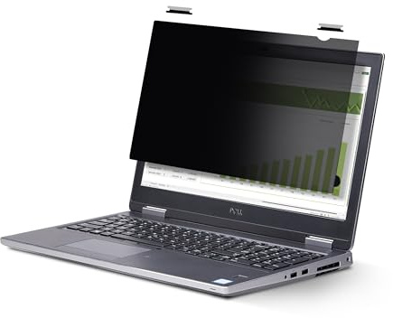 StarTech 13,3 Zoll 16:9 Flip-Up Laptop Blickschutzfilter, Touch, Notebook | Sichtschutzfolie, Blaulichtfilter, Datenschutz, +/- 30 Grad, 294x166mm