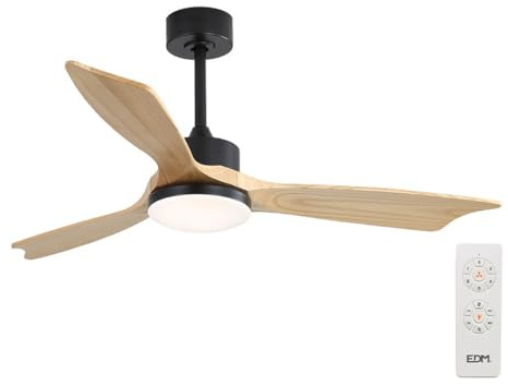 EDM Ventilador de Techo con Luz 33821 Báltico 20 W 2190 Lm