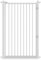 Generisch Haustier-Laufgitter, Sicherheitsgitter, Druckschutzgitter, weiß, für Haustiere, Kindersicherheit, Treppengitter, Sicherheitsschutz – Höhe 80 cm, Treppengeländer/100–105 cm