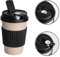 Kaffeebecher Wasserpfeife, Tragbar Kaffeetasse Bong mit Raucherpfeife, Kunststoffbecher Reise Bong, Inklusive 2 Räucherschalen