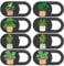 Hocklliy 8 PCS Laptop Camera Cover Slider, Cute Webcam Cover, Phone & Computer Camera Cover Slide, Ipad Camera Cover Protect Privacy Security (Plants)