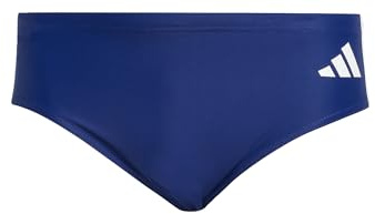 adidas Homme 3 Stripes Swim Trunks, Dark Blue/White, 38