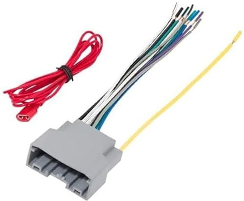 ZAPYVET Autoradio-Verkabelung, for 2008-2010, for Dodge, Dakota, for Chrysler, 300, for Jeep, Grand Cherokee, Radioempfänger, Sirius-CD-Player, Installation des Kabelsteckers Autoradio-Adapterkabel