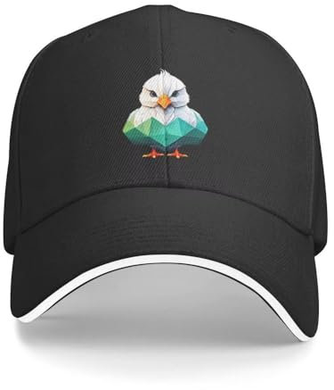 Happy Fashion Mütze La Linea The Line Osvaldo Cavandoli TV Baseball Cap Sommer Atmungsaktiv Verstellbar Snapback Hüte, T-344851, Einheitsgröße