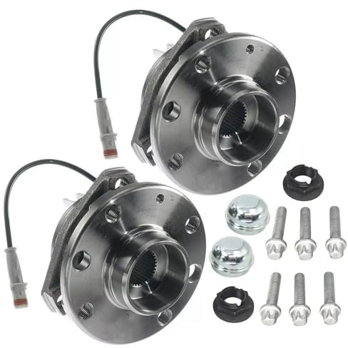 Hajus 4071319001 2x Radnabe Radlager Satz 1603253 Vorne Links Rechts kompatibel mit Opel Astra H Caravan GTC Kasten L70 L48 L35